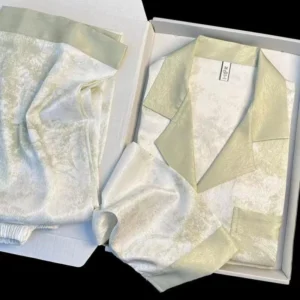 Women's Satin Floral Pajama Set